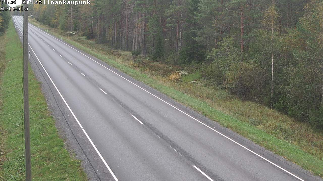 Kelikamerat Kuva Tie 8 Kristiinankaupunki, Metsälä, Kristiinankaupunki, Pohjanmaa