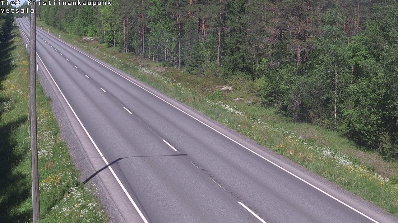 Weather Camera Image Väg 8 Kristinestad, Ömossa, Kristiinankaupunki, Pohjanmaa
