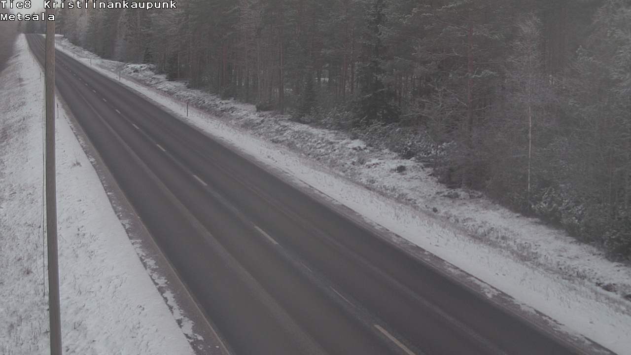 Kelikamerat Kuva Tie 8 Kristiinankaupunki, Metsälä, Kristiinankaupunki, Pohjanmaa