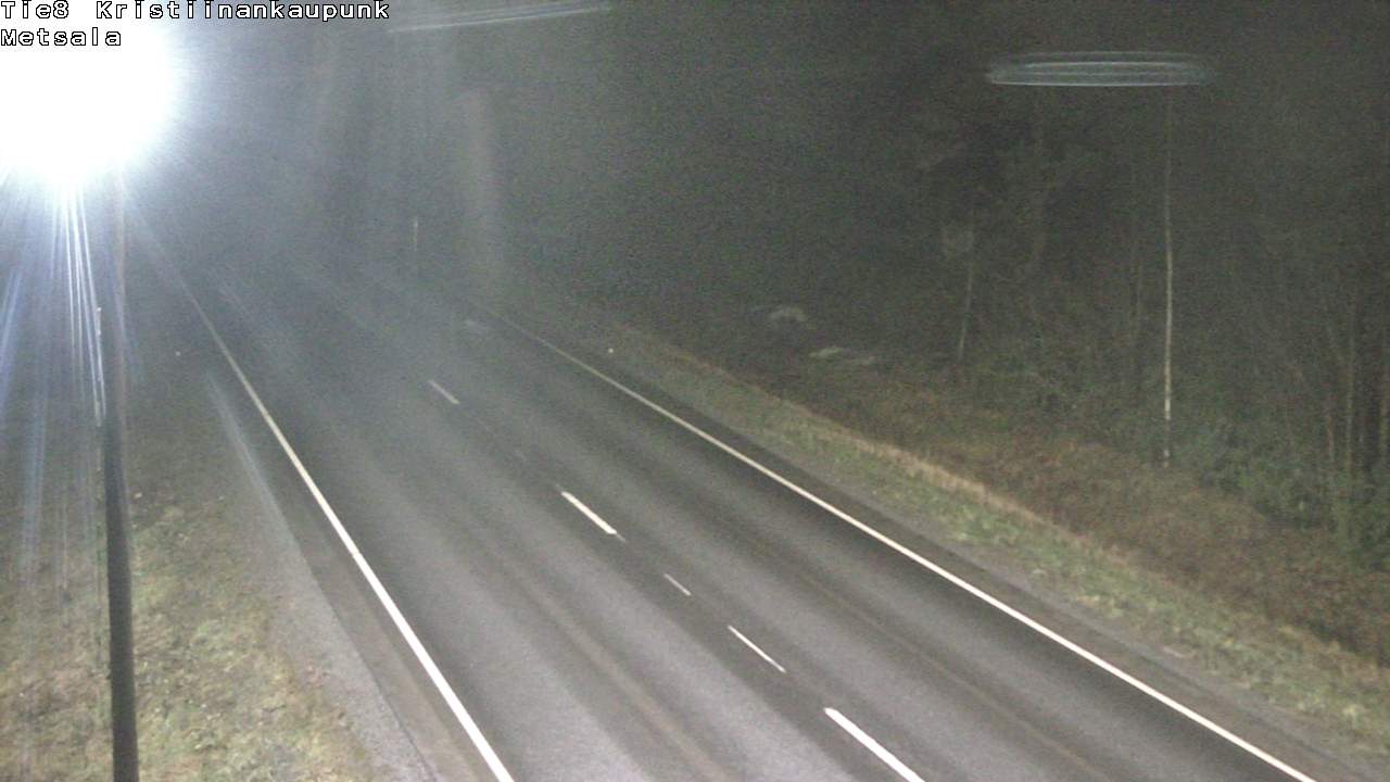 Weather Camera Image Väg 8 Kristinestad, Ömossa, Kristiinankaupunki, Pohjanmaa