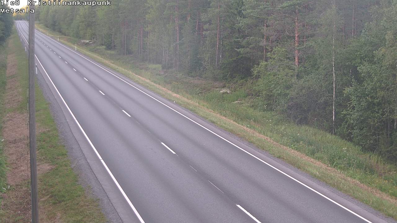 Kelikamerat Kuva Tie 8 Kristiinankaupunki, Metsälä, Kristiinankaupunki, Pohjanmaa