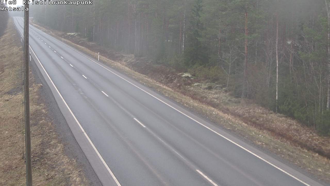 Kelikamerat Kuva Tie 8 Kristiinankaupunki, Metsälä, Kristiinankaupunki, Pohjanmaa