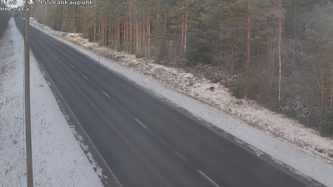 Kelikamerat Kuva Tie 8 Kristiinankaupunki, Metsälä, Kristiinankaupunki, Pohjanmaa