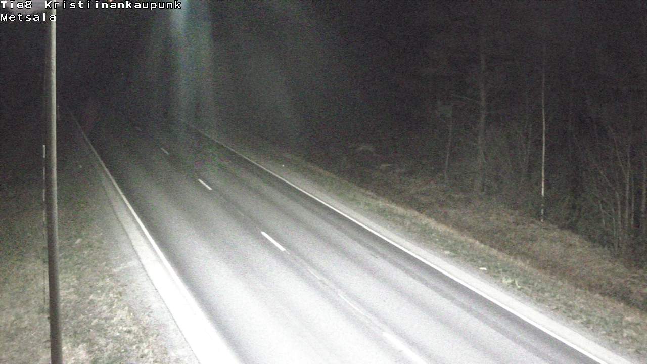 Weather Camera Image Väg 8 Kristinestad, Ömossa, Kristiinankaupunki, Pohjanmaa