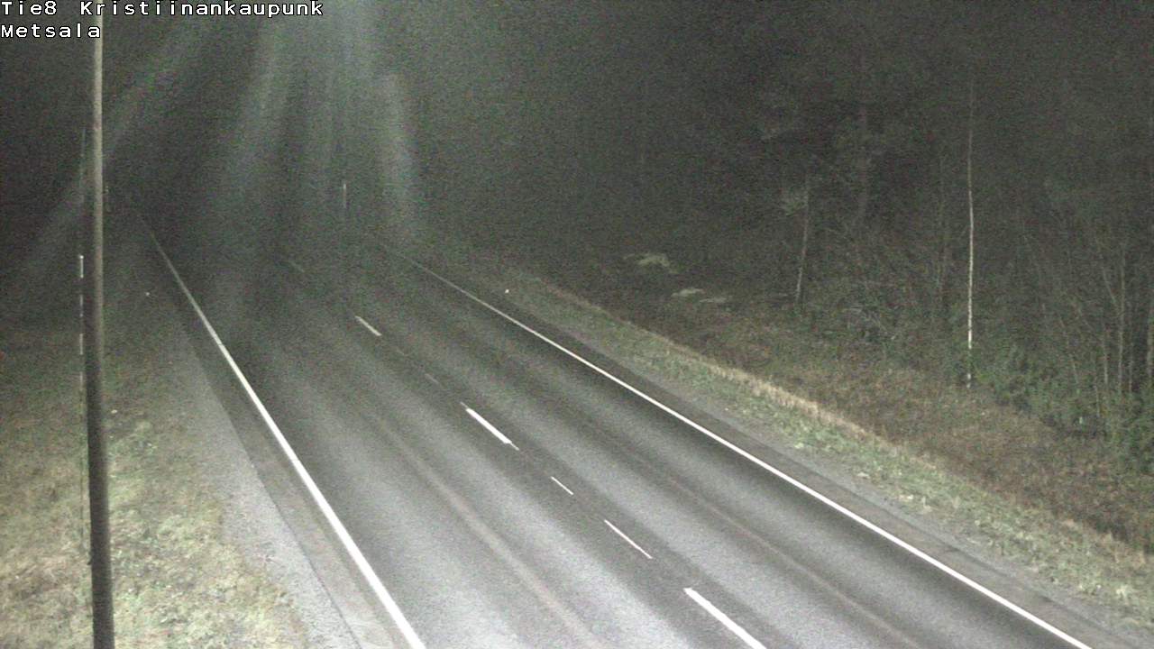 Weather Camera Image Väg 8 Kristinestad, Ömossa, Kristiinankaupunki, Pohjanmaa