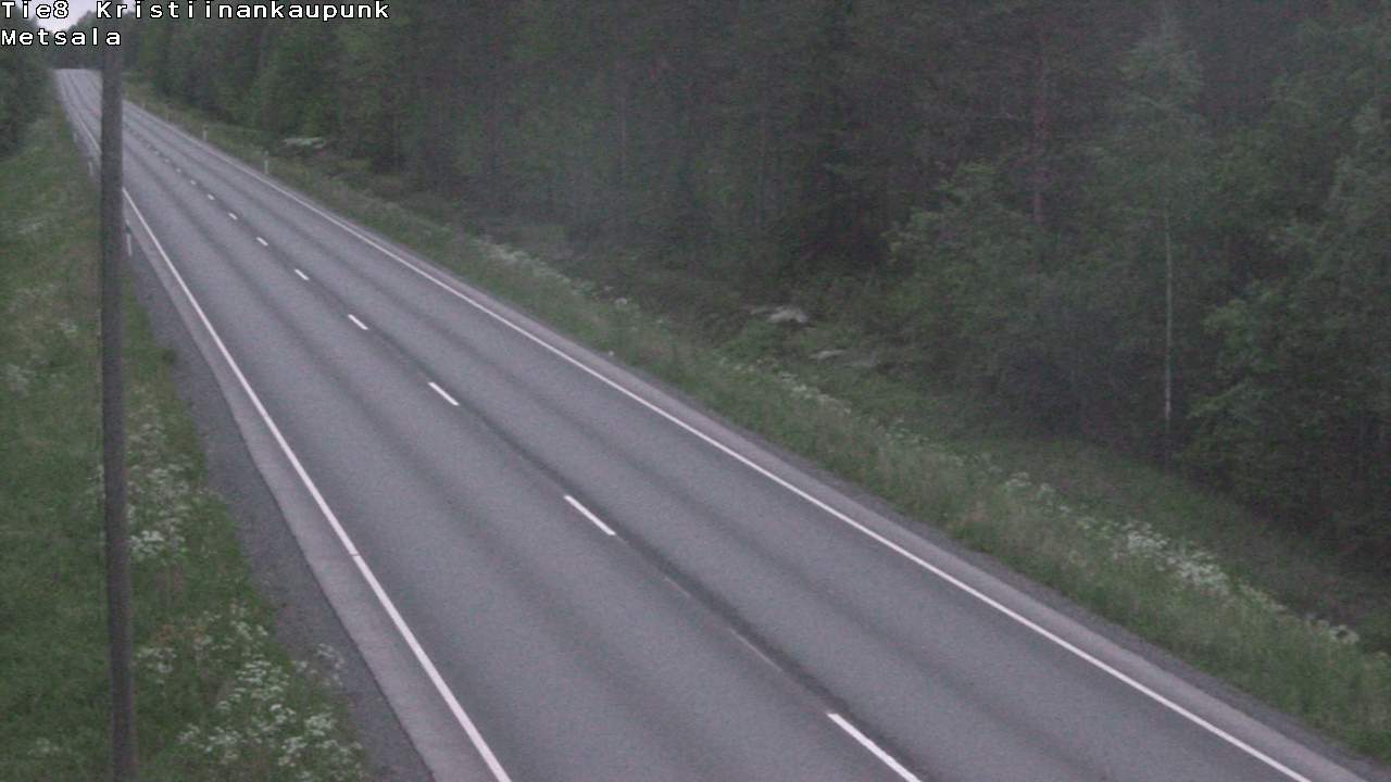 Kelikamerat Kuva Tie 8 Kristiinankaupunki, Metsälä, Kristiinankaupunki, Pohjanmaa