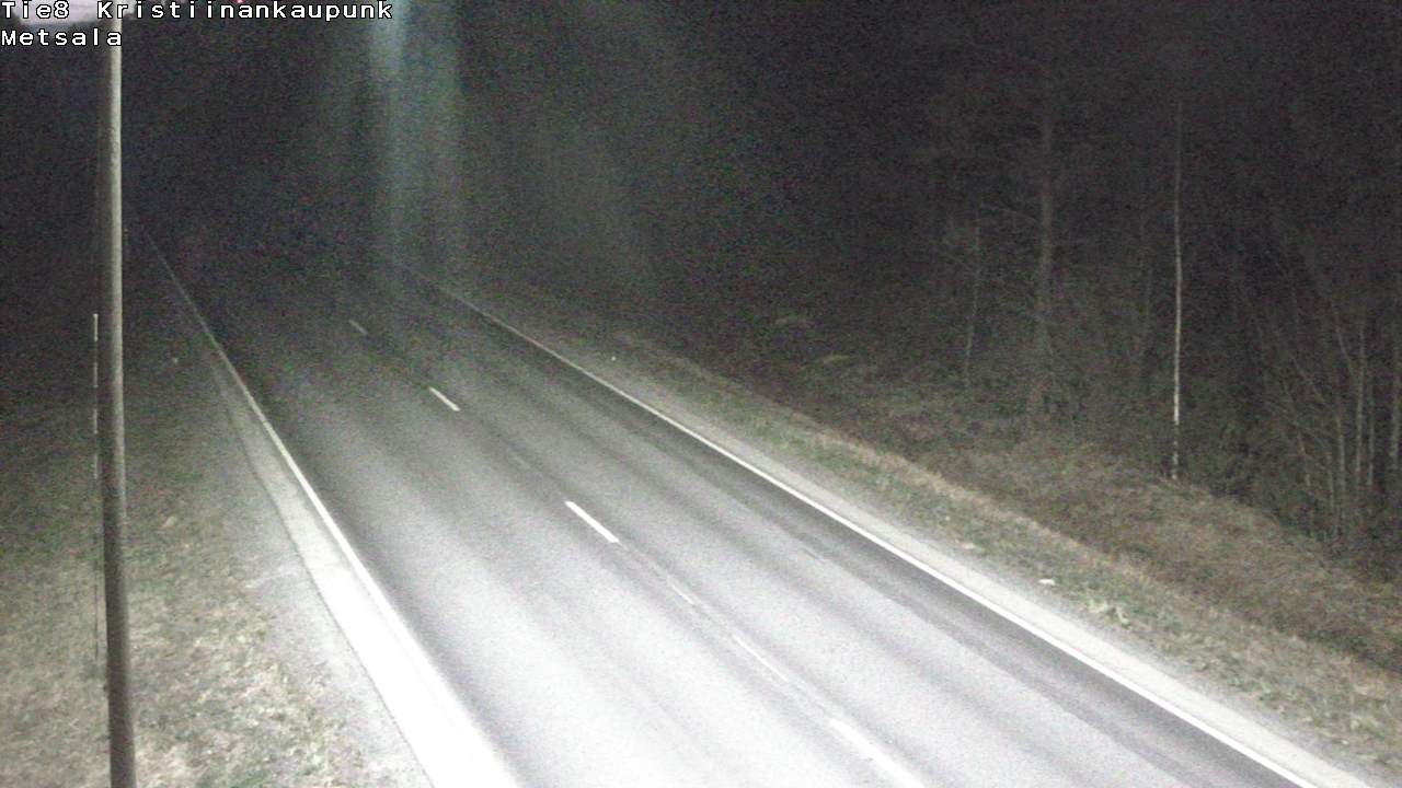 Weather Camera Image Väg 8 Kristinestad, Ömossa, Kristiinankaupunki, Pohjanmaa