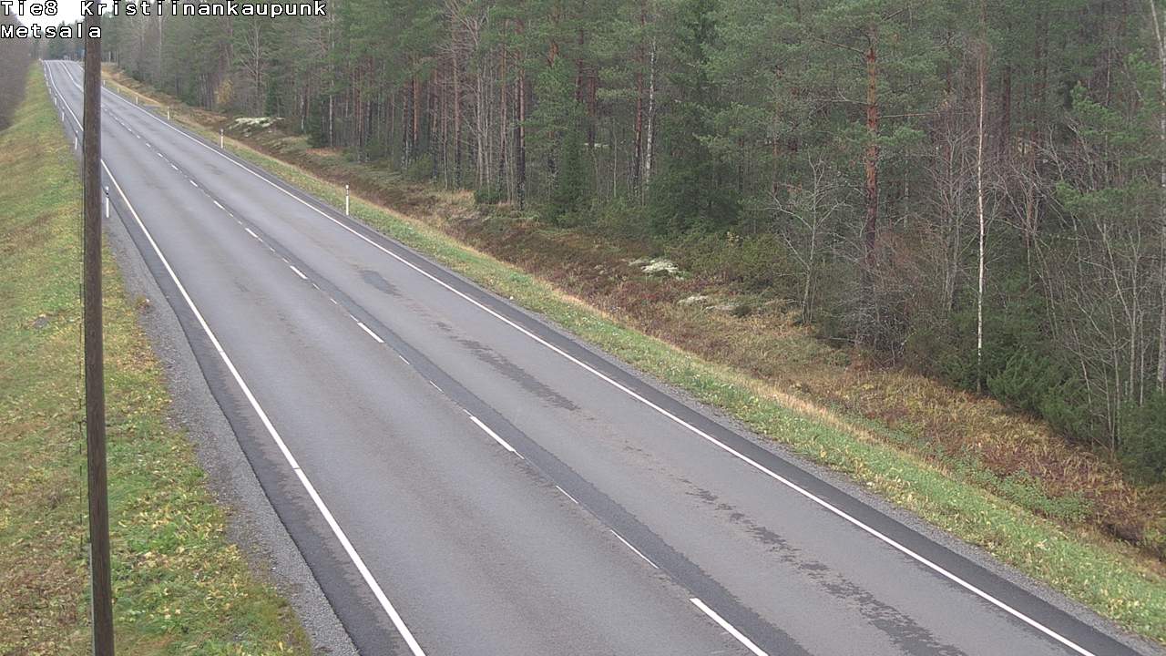 Kelikamerat Kuva Tie 8 Kristiinankaupunki, Metsälä, Kristiinankaupunki, Pohjanmaa