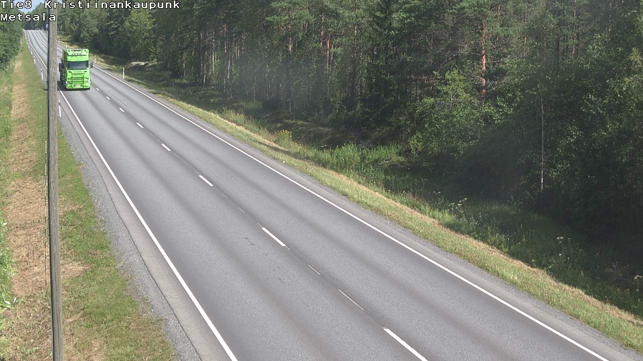 Kelikamerat Kuva Tie 8 Kristiinankaupunki, Metsälä, Kristiinankaupunki, Pohjanmaa