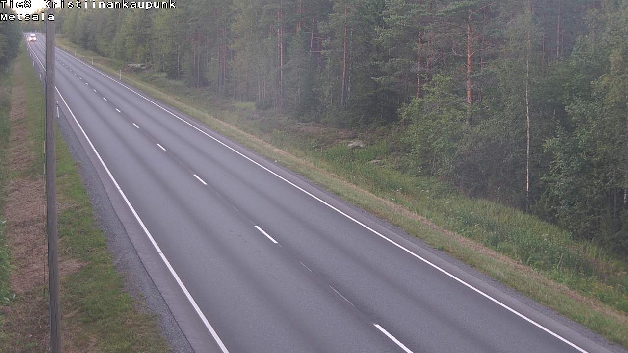 Kelikamerat Kuva Tie 8 Kristiinankaupunki, Metsälä, Kristiinankaupunki, Pohjanmaa