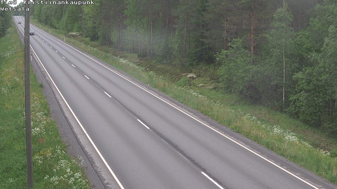 Kelikamerat Kuva Tie 8 Kristiinankaupunki, Metsälä, Kristiinankaupunki, Pohjanmaa