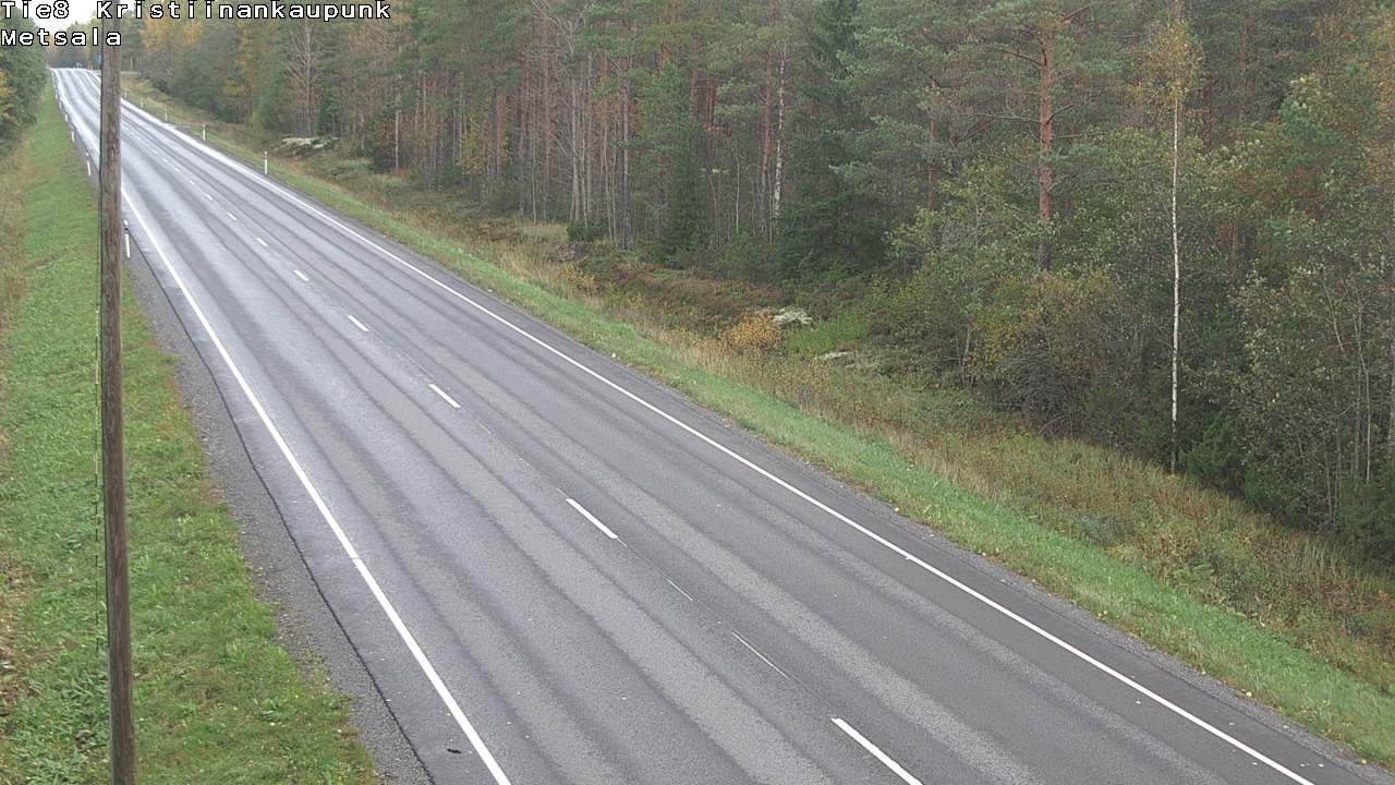 Kelikamerat Kuva Tie 8 Kristiinankaupunki, Metsälä, Kristiinankaupunki, Pohjanmaa