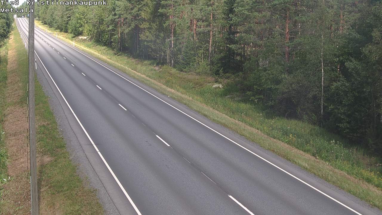 Kelikamerat Kuva Tie 8 Kristiinankaupunki, Metsälä, Kristiinankaupunki, Pohjanmaa