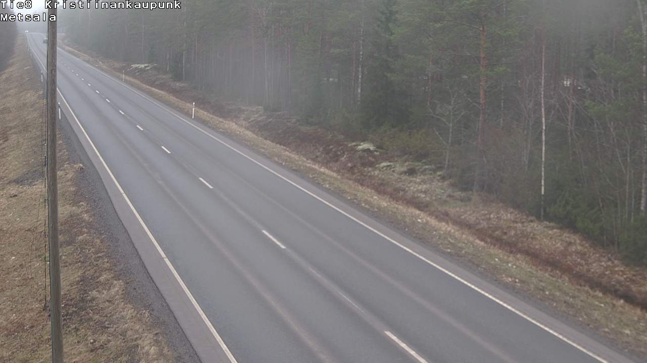 Kelikamerat Kuva Tie 8 Kristiinankaupunki, Metsälä, Kristiinankaupunki, Pohjanmaa