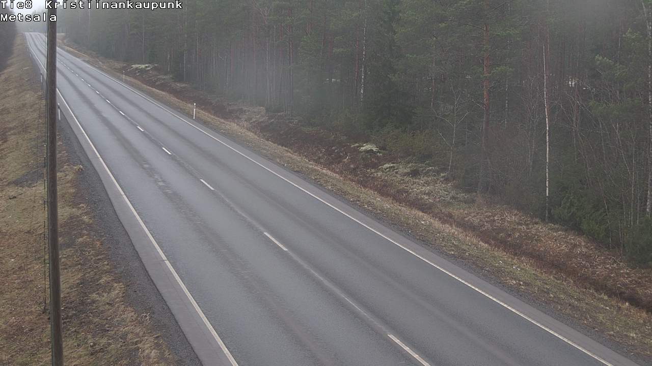 Kelikamerat Kuva Tie 8 Kristiinankaupunki, Metsälä, Kristiinankaupunki, Pohjanmaa