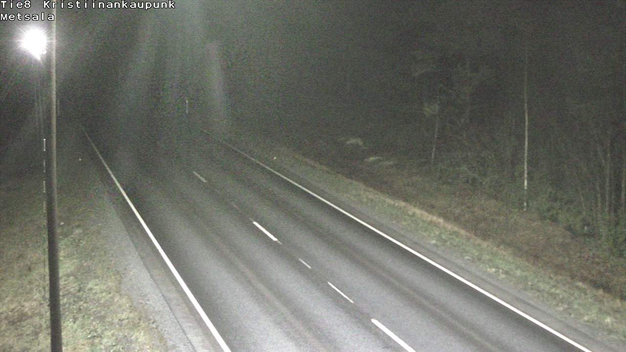 Weather Camera Image Väg 8 Kristinestad, Ömossa, Kristiinankaupunki, Pohjanmaa