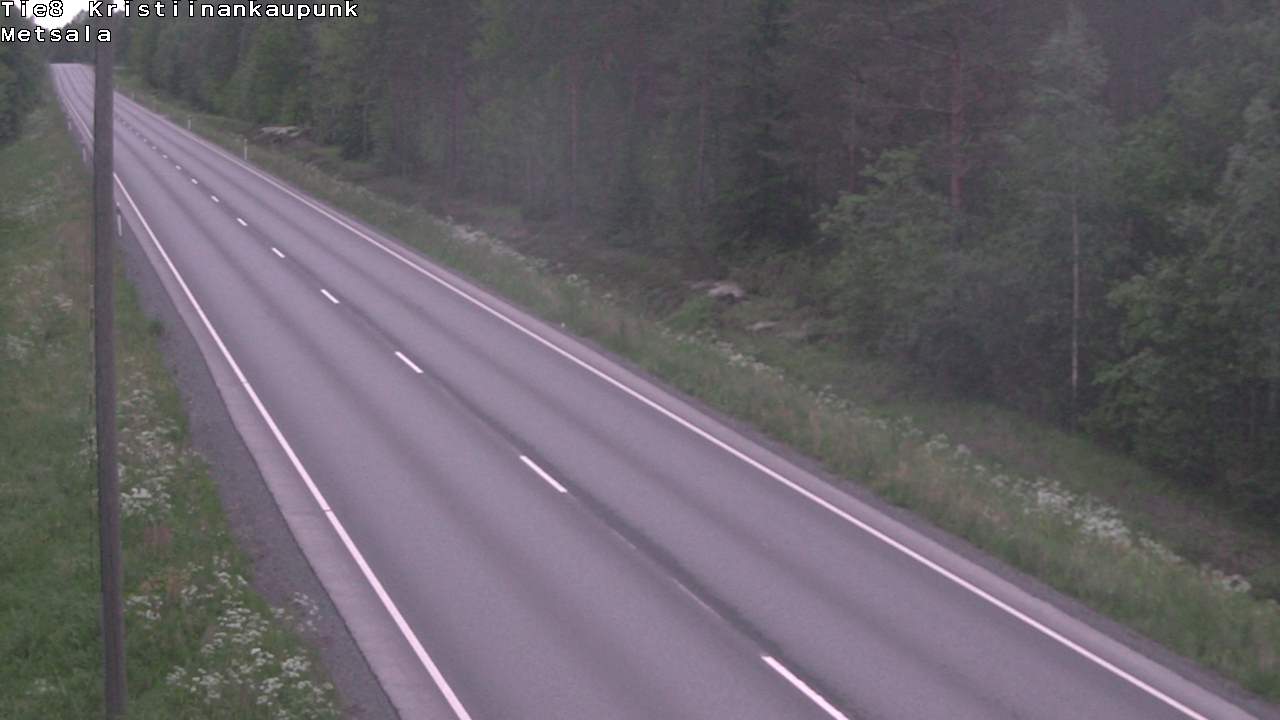 Kelikamerat Kuva Tie 8 Kristiinankaupunki, Metsälä, Kristiinankaupunki, Pohjanmaa