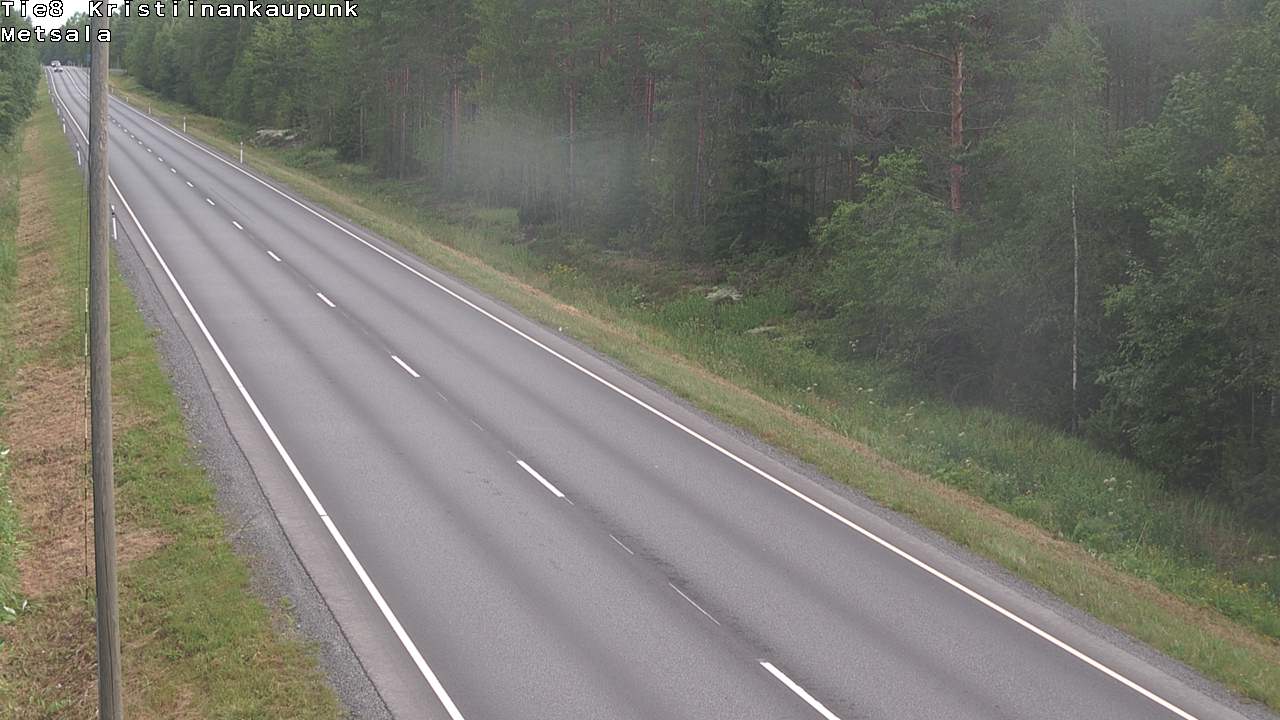 Kelikamerat Kuva Tie 8 Kristiinankaupunki, Metsälä, Kristiinankaupunki, Pohjanmaa