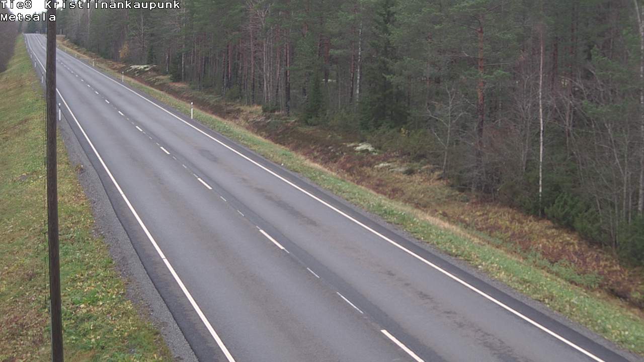 Kelikamerat Kuva Tie 8 Kristiinankaupunki, Metsälä, Kristiinankaupunki, Pohjanmaa