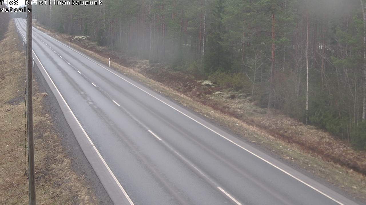 Kelikamerat Kuva Tie 8 Kristiinankaupunki, Metsälä, Kristiinankaupunki, Pohjanmaa