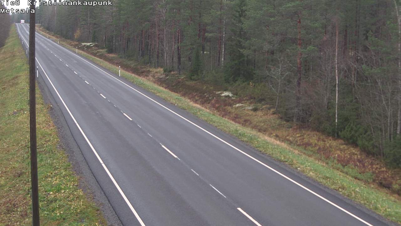 Kelikamerat Kuva Tie 8 Kristiinankaupunki, Metsälä, Kristiinankaupunki, Pohjanmaa