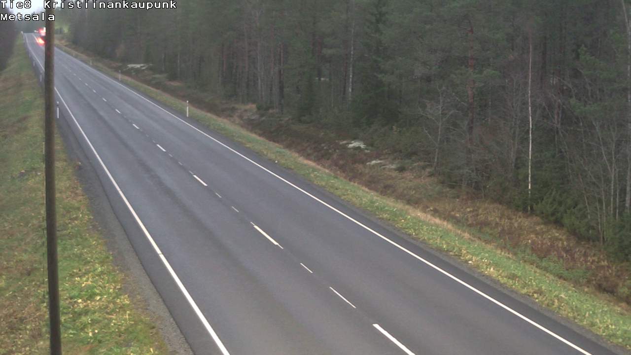 Kelikamerat Kuva Tie 8 Kristiinankaupunki, Metsälä, Kristiinankaupunki, Pohjanmaa
