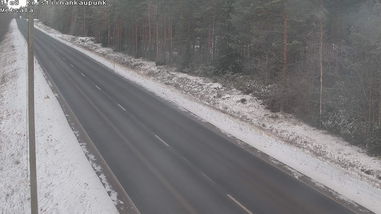 Kelikamerat Kuva Tie 8 Kristiinankaupunki, Metsälä, Kristiinankaupunki, Pohjanmaa