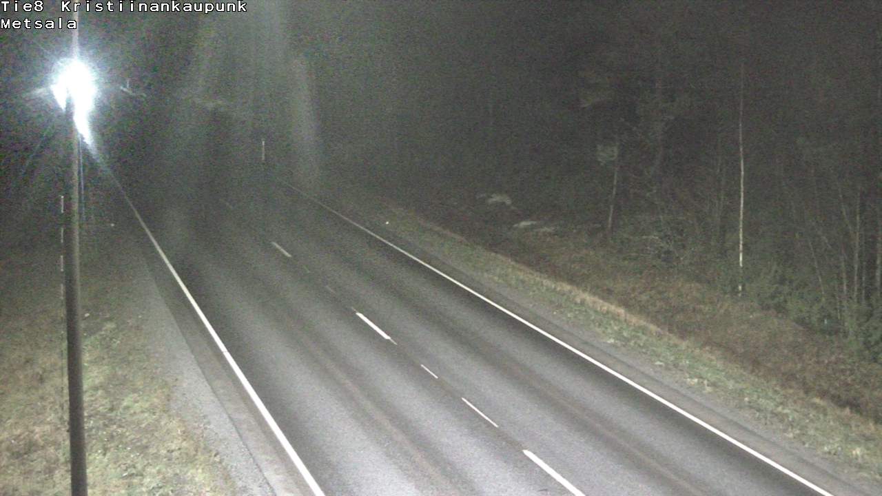 Weather Camera Image Väg 8 Kristinestad, Ömossa, Kristiinankaupunki, Pohjanmaa