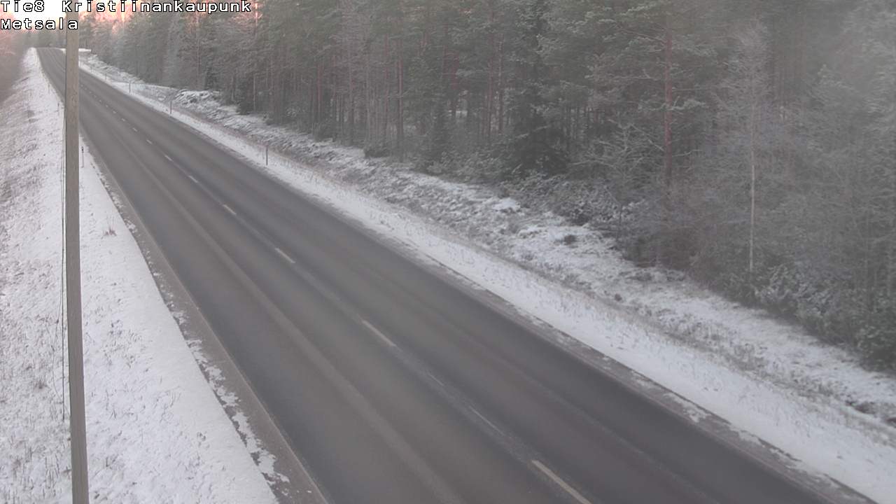 Weather Camera Image Väg 8 Kristinestad, Ömossa, Kristiinankaupunki, Pohjanmaa
