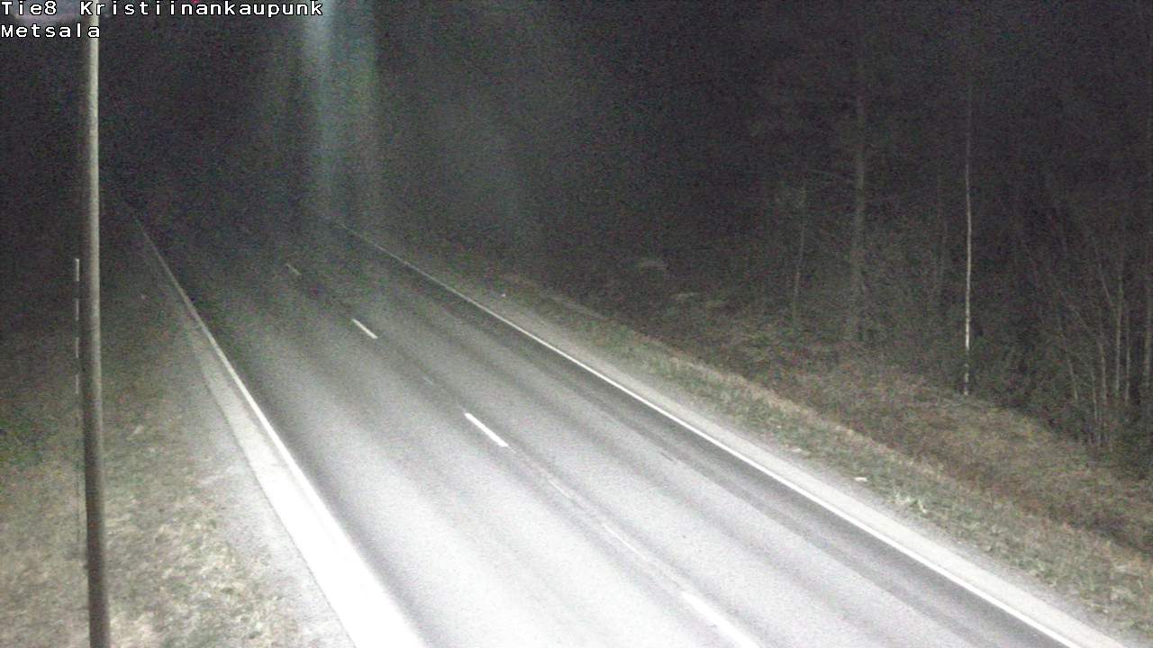 Weather Camera Image Road 8 Kristiinankaupunki Metsälä, Kristiinankaupunki, Pohjanmaa
