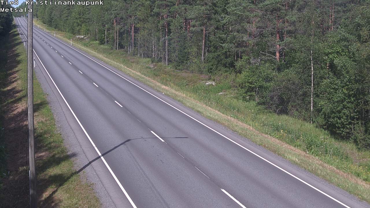 Kelikamerat Kuva Tie 8 Kristiinankaupunki, Metsälä, Kristiinankaupunki, Pohjanmaa