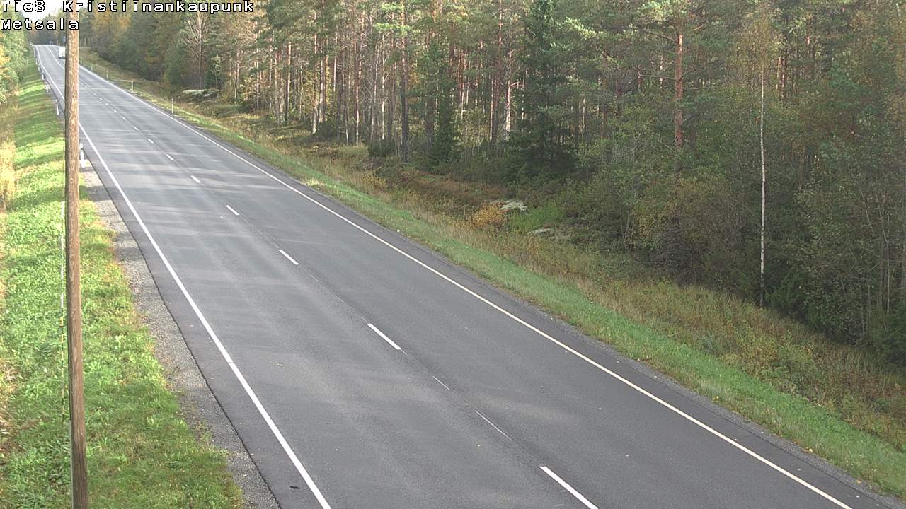 Kelikamerat Kuva Tie 8 Kristiinankaupunki, Metsälä, Kristiinankaupunki, Pohjanmaa