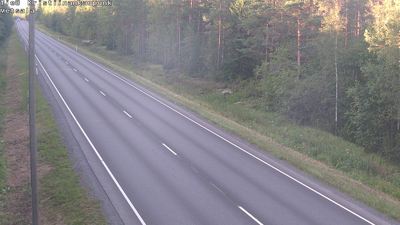 Kelikamerat Kuva Tie 8 Kristiinankaupunki, Metsälä, Kristiinankaupunki, Pohjanmaa