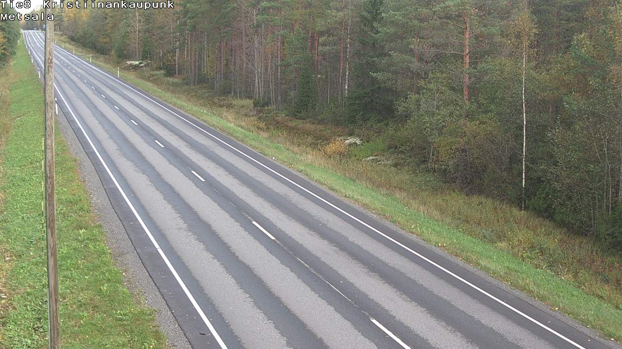 Kelikamerat Kuva Tie 8 Kristiinankaupunki, Metsälä, Kristiinankaupunki, Pohjanmaa