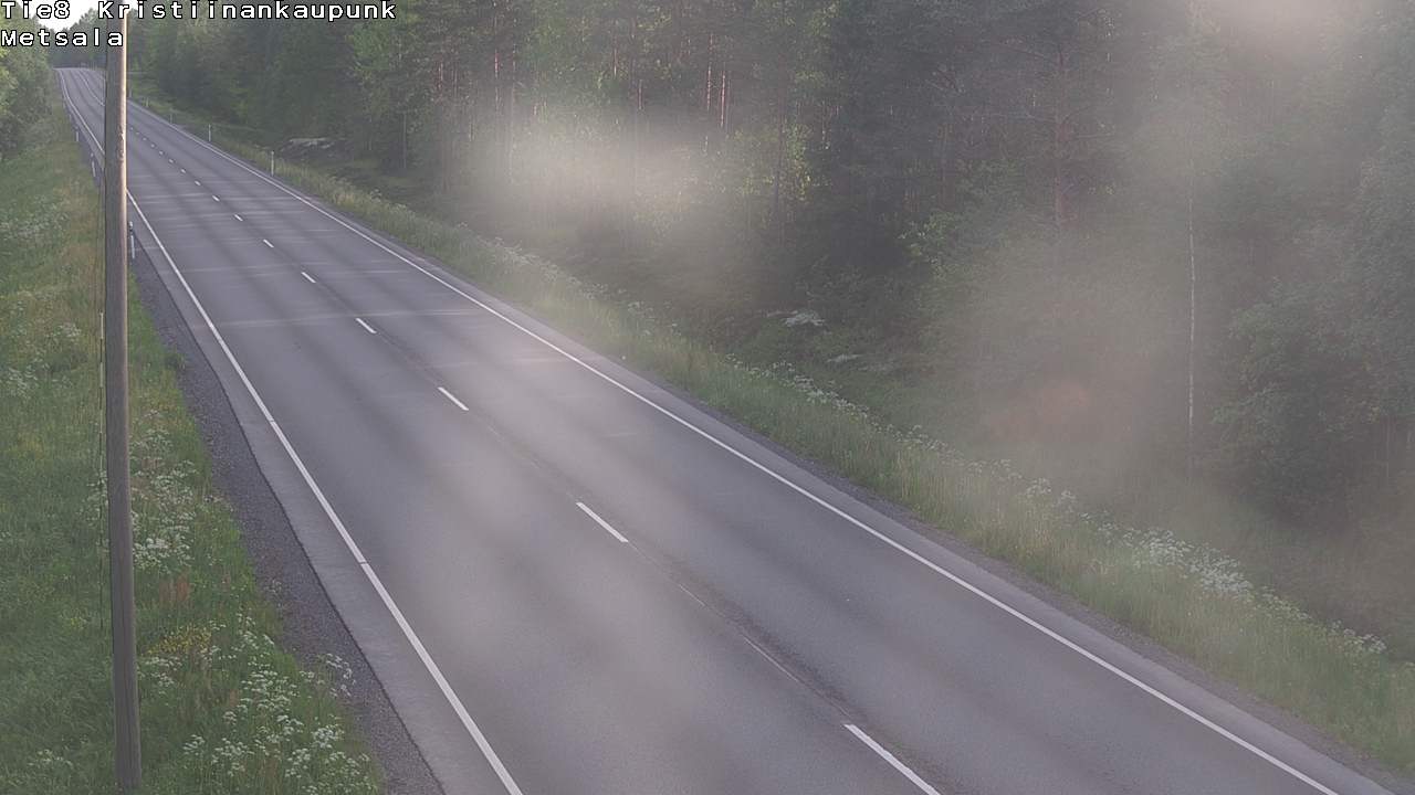 Kelikamerat Kuva Tie 8 Kristiinankaupunki, Metsälä, Kristiinankaupunki, Pohjanmaa
