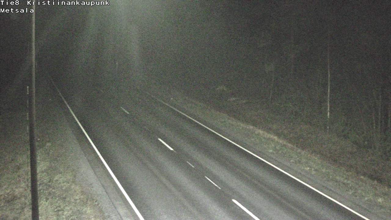 Weather Camera Image Väg 8 Kristinestad, Ömossa, Kristiinankaupunki, Pohjanmaa