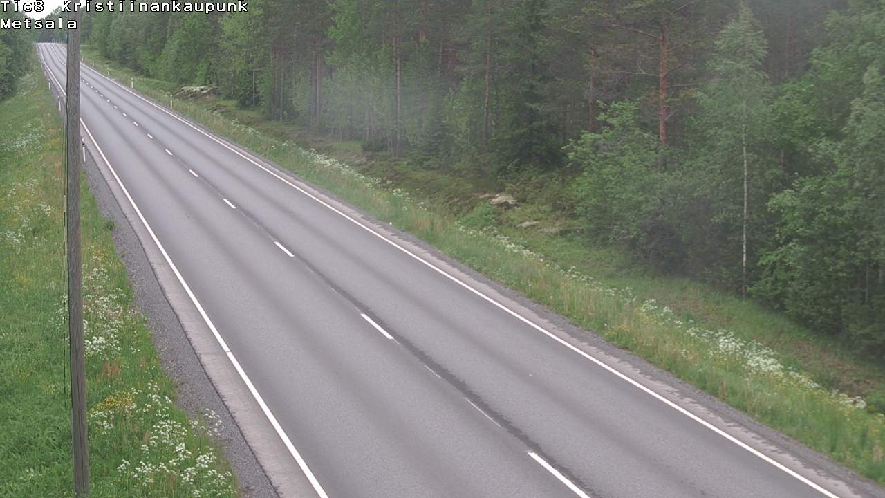 Kelikamerat Kuva Tie 8 Kristiinankaupunki, Metsälä, Kristiinankaupunki, Pohjanmaa