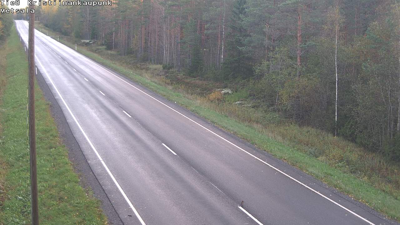 Weather Camera Image Väg 8 Kristinestad, Ömossa, Kristiinankaupunki, Pohjanmaa