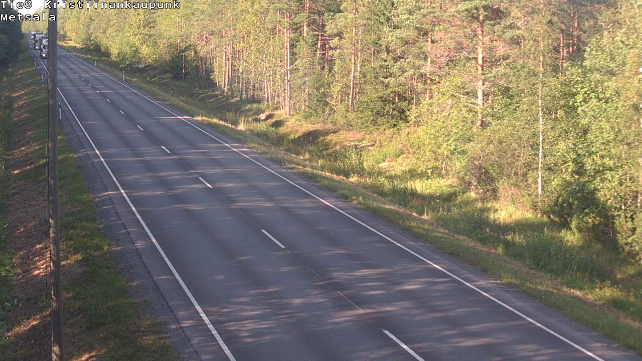 Kelikamerat Kuva Tie 8 Kristiinankaupunki, Metsälä, Kristiinankaupunki, Pohjanmaa