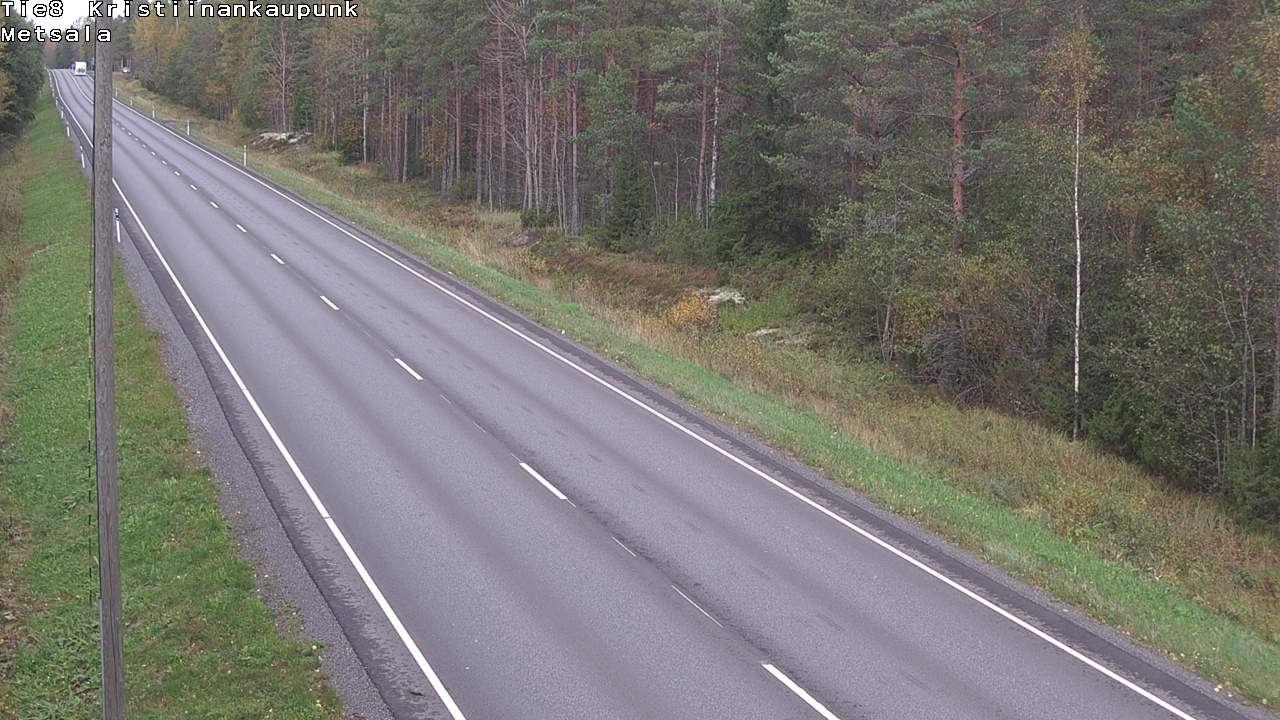 Kelikamerat Kuva Tie 8 Kristiinankaupunki, Metsälä, Kristiinankaupunki, Pohjanmaa