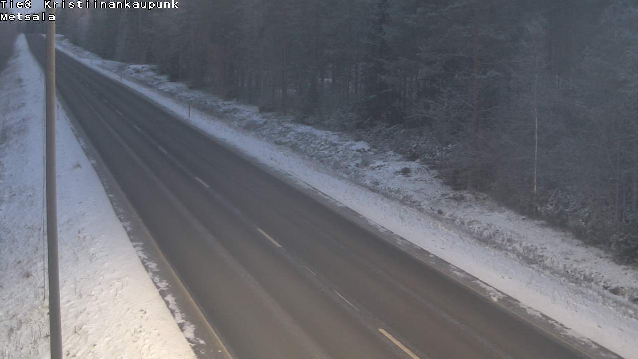Kelikamerat Kuva Tie 8 Kristiinankaupunki, Metsälä, Kristiinankaupunki, Pohjanmaa