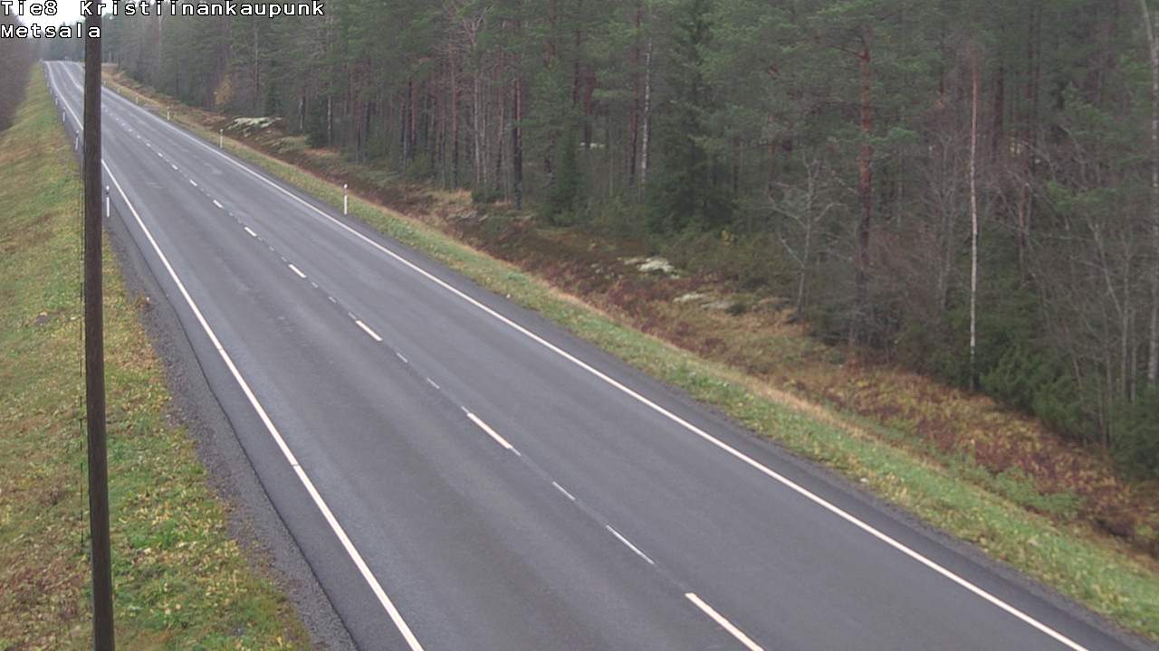 Kelikamerat Kuva Tie 8 Kristiinankaupunki, Metsälä, Kristiinankaupunki, Pohjanmaa