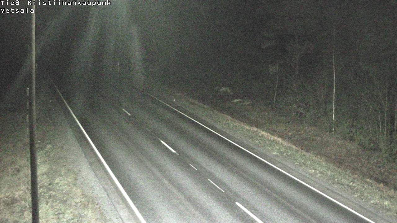 Weather Camera Image Väg 8 Kristinestad, Ömossa, Kristiinankaupunki, Pohjanmaa