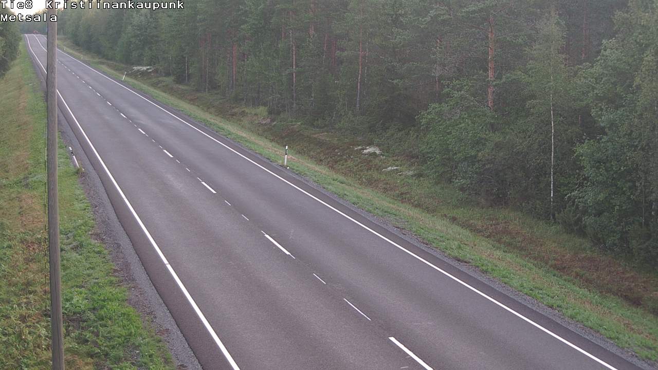 Kelikamerat Kuva Tie 8 Kristiinankaupunki, Metsälä, Kristiinankaupunki, Pohjanmaa
