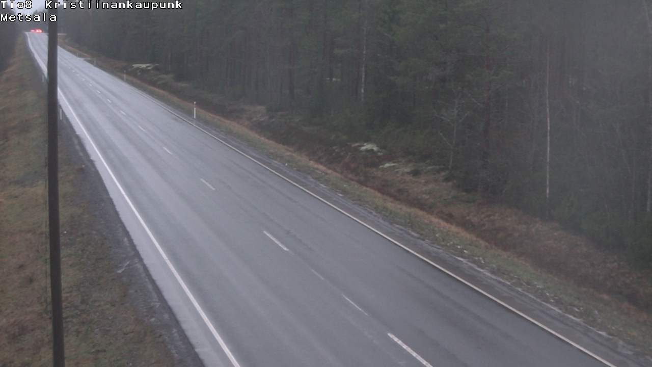 Weather Camera Image Väg 8 Kristinestad, Ömossa, Kristiinankaupunki, Pohjanmaa