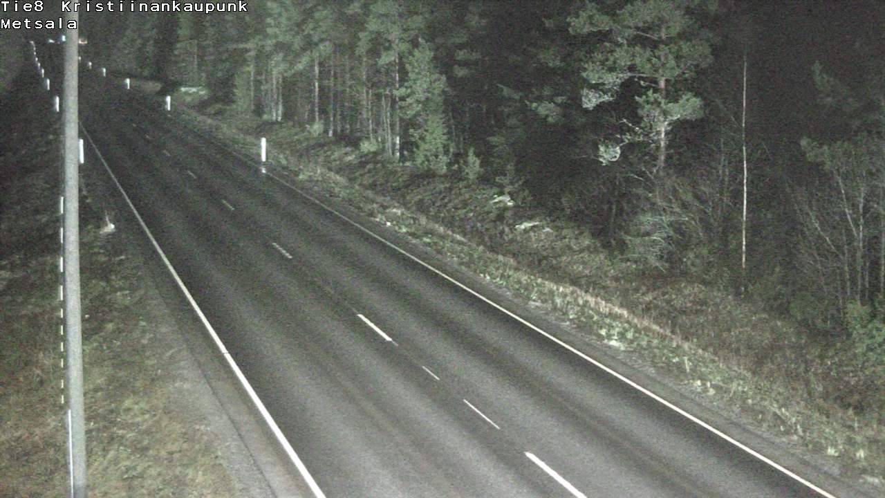 Weather Camera Image Väg 8 Kristinestad, Ömossa, Kristiinankaupunki, Pohjanmaa
