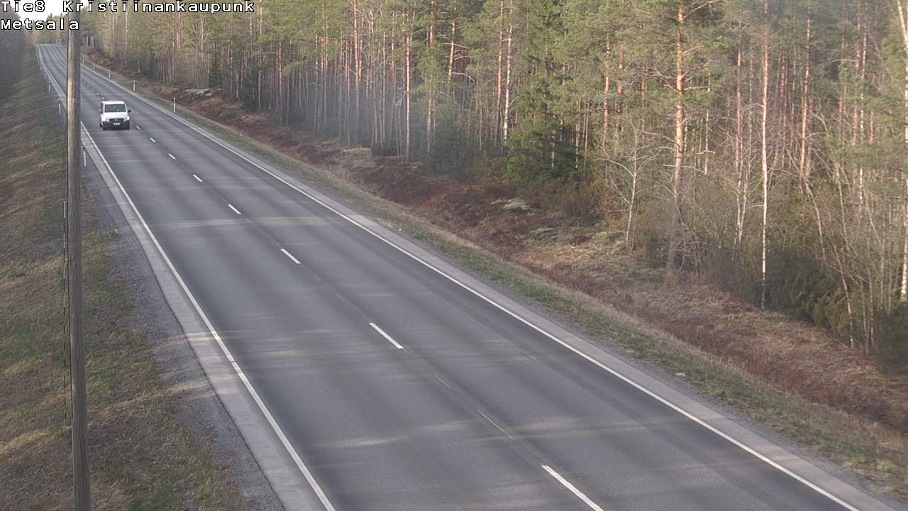 Weather Camera Image Väg 8 Kristinestad, Ömossa, Kristiinankaupunki, Pohjanmaa