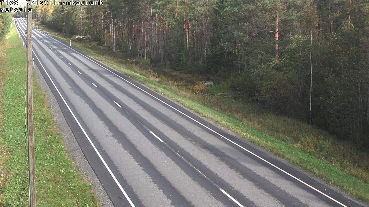 Kelikamerat Kuva Tie 8 Kristiinankaupunki, Metsälä, Kristiinankaupunki, Pohjanmaa