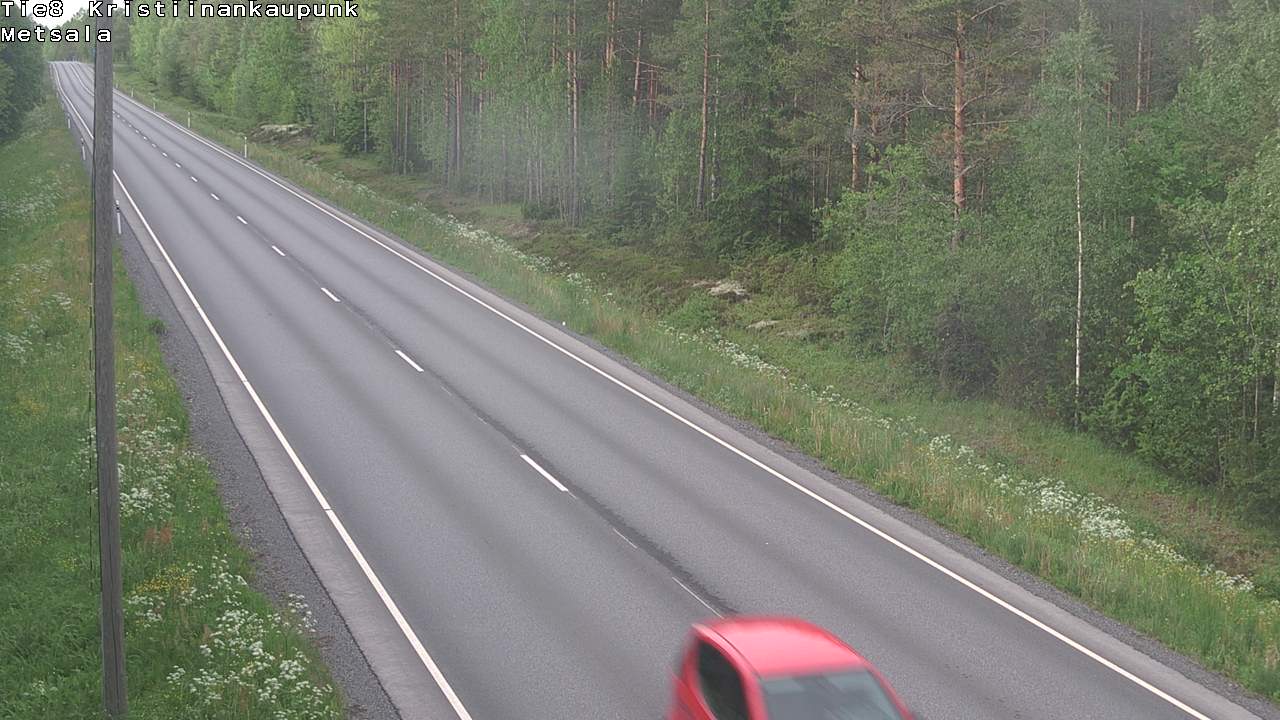 Kelikamerat Kuva Tie 8 Kristiinankaupunki, Metsälä, Kristiinankaupunki, Pohjanmaa