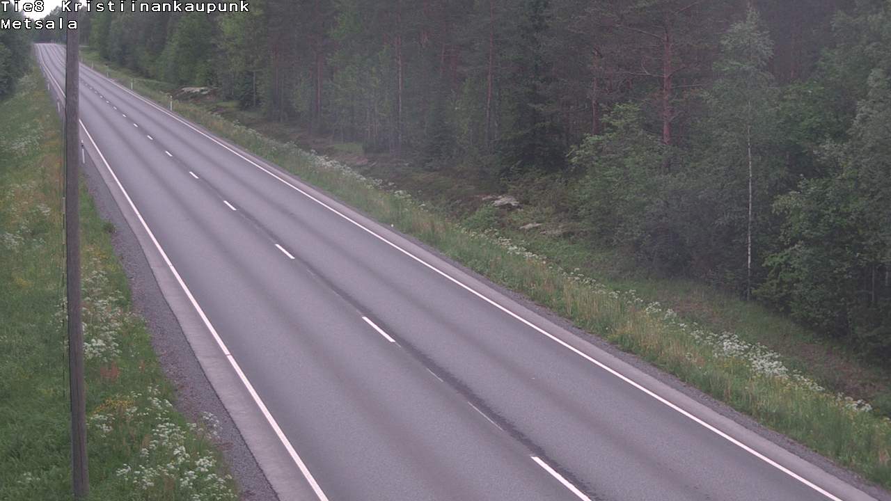 Kelikamerat Kuva Tie 8 Kristiinankaupunki, Metsälä, Kristiinankaupunki, Pohjanmaa